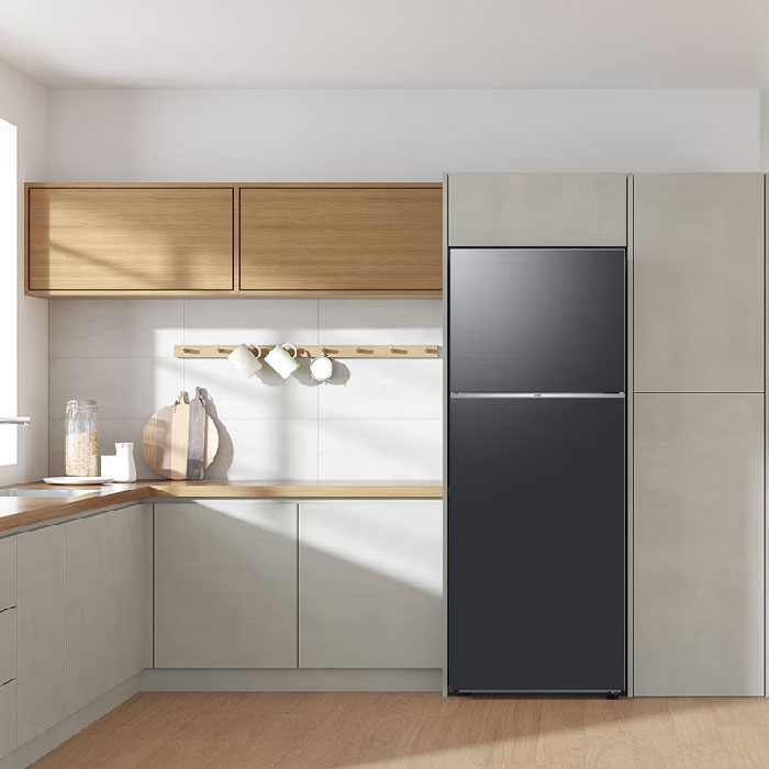 Samsung Kulkas Two Doors Ungkep Compartment RT35 348 L - RT35CG5420B1SE